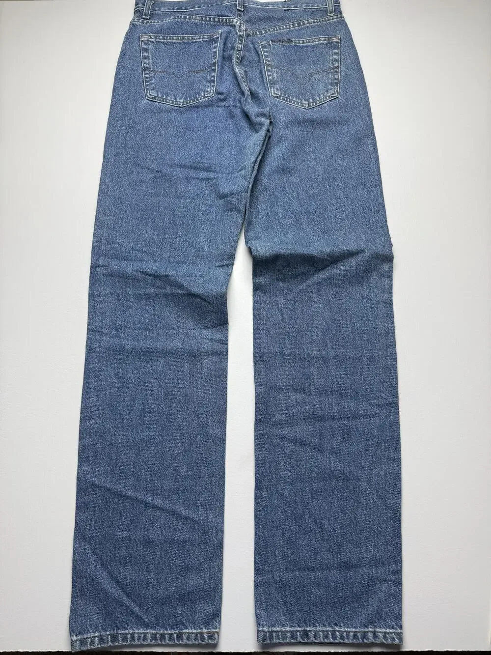 Harley-Davidson Jeans Mens Blue Med Wash Denim Classic Straight Biker Moto Read
